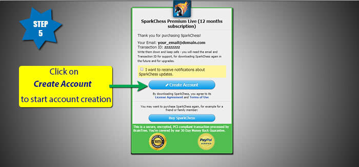 How to purchase a Premium Live subscription - SparkChess